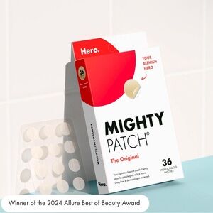 5 BOXES! 💥Hero Mighty Patch The Original. 36 patches/box. 5 boxes included. NEW!